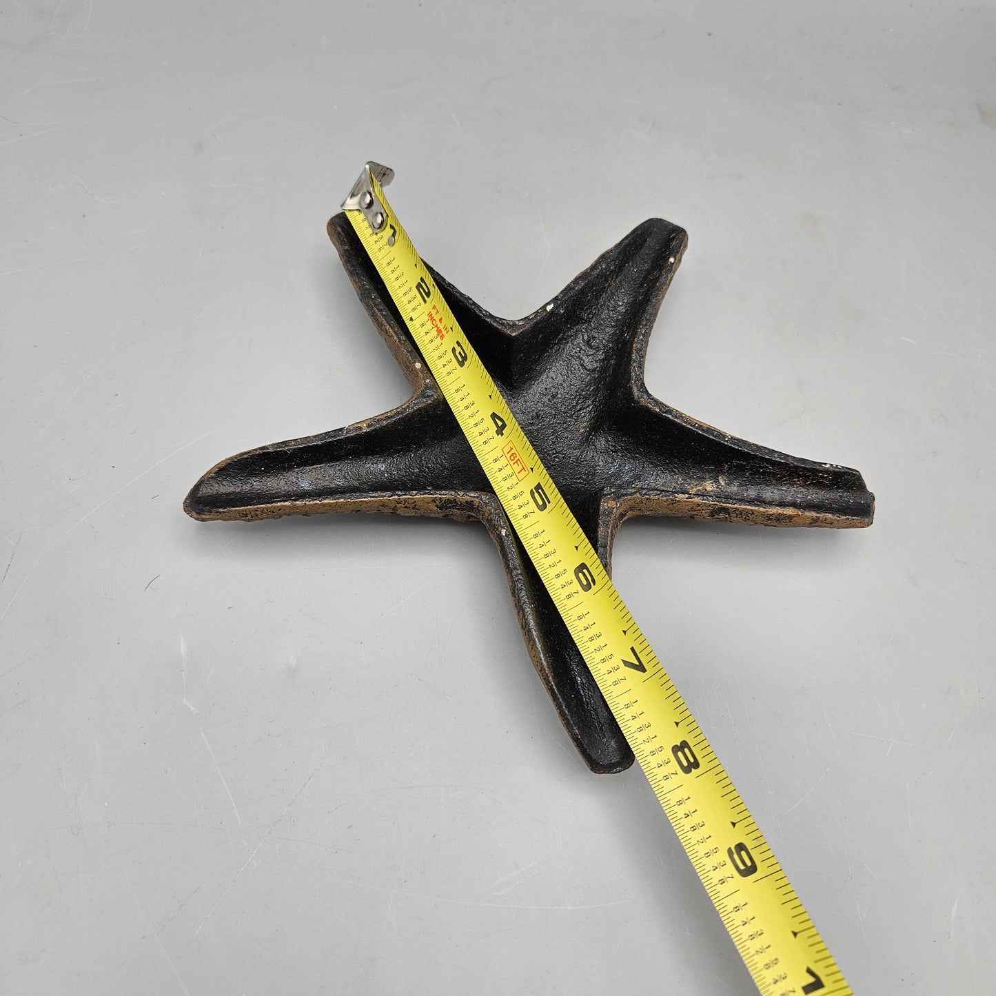 Cast Iron Starfish Paperweight / Desk Item / Home Decor