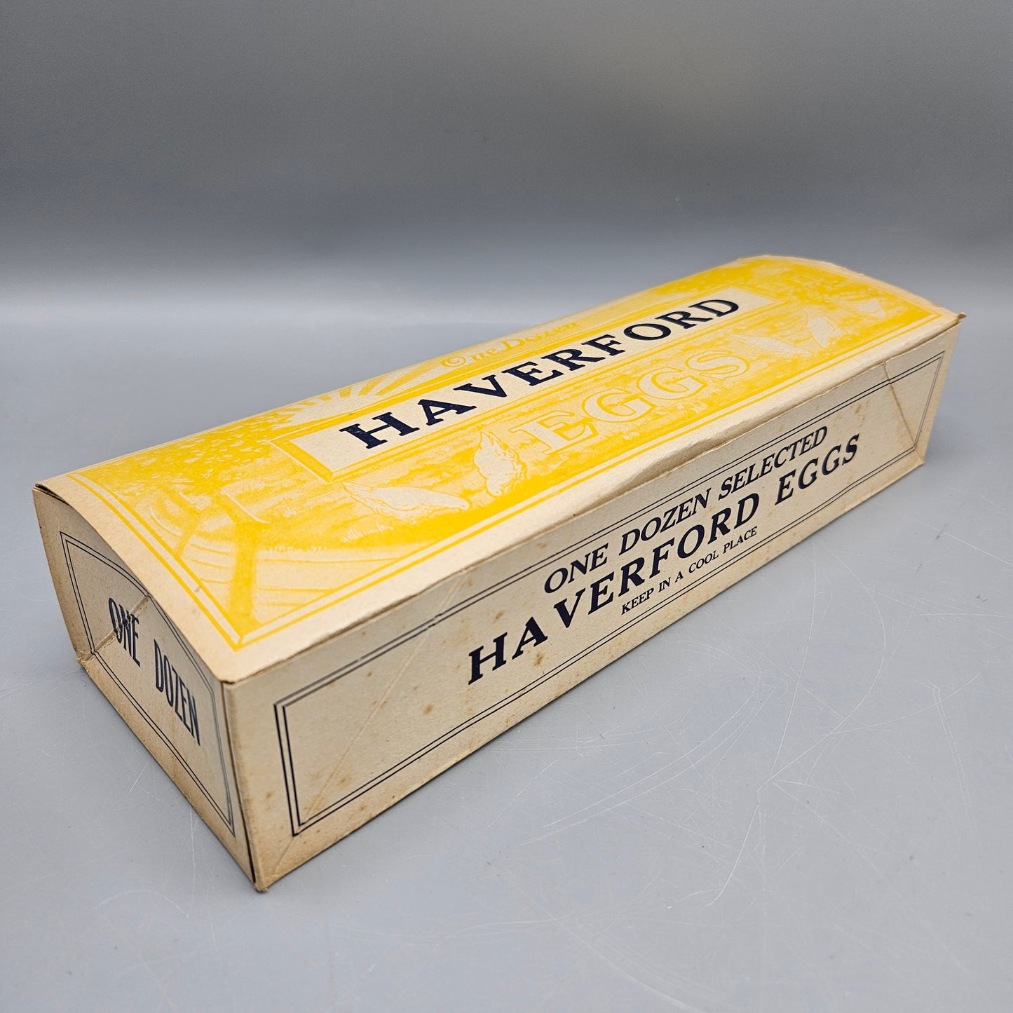 Vintage Haverford Eggs Box - Erb & Zaring Co.