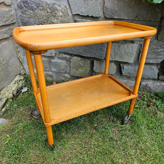 Vintage Teak Bar Cart