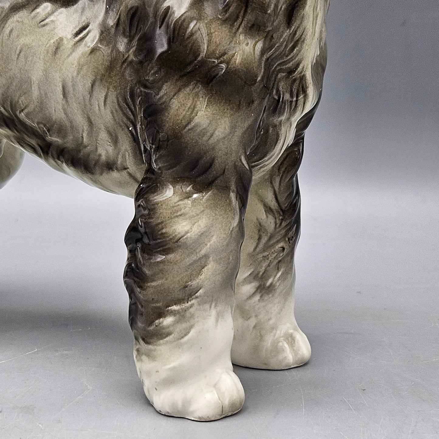 Shafford Schnauzer Dog Porcelain Figurine