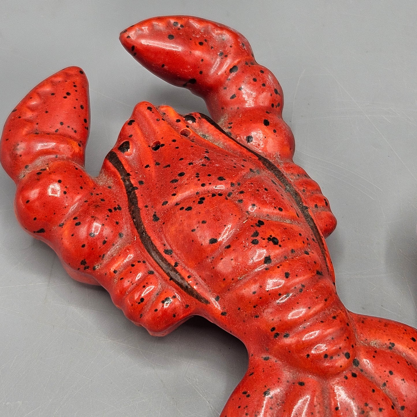 Pair of Vintage Lobster Form Salt & Pepper Shakers