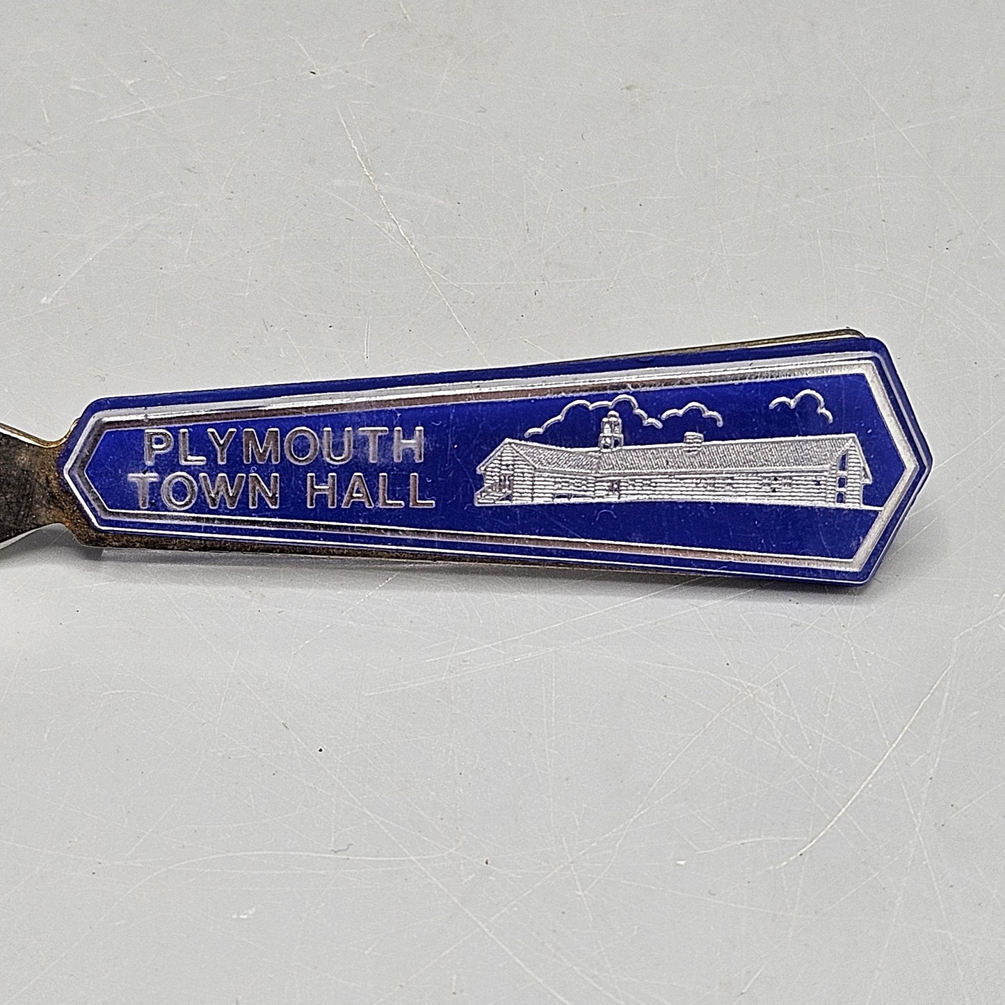 Vintage 1973 Letter Opener - Plymouth Town Hall Dedication