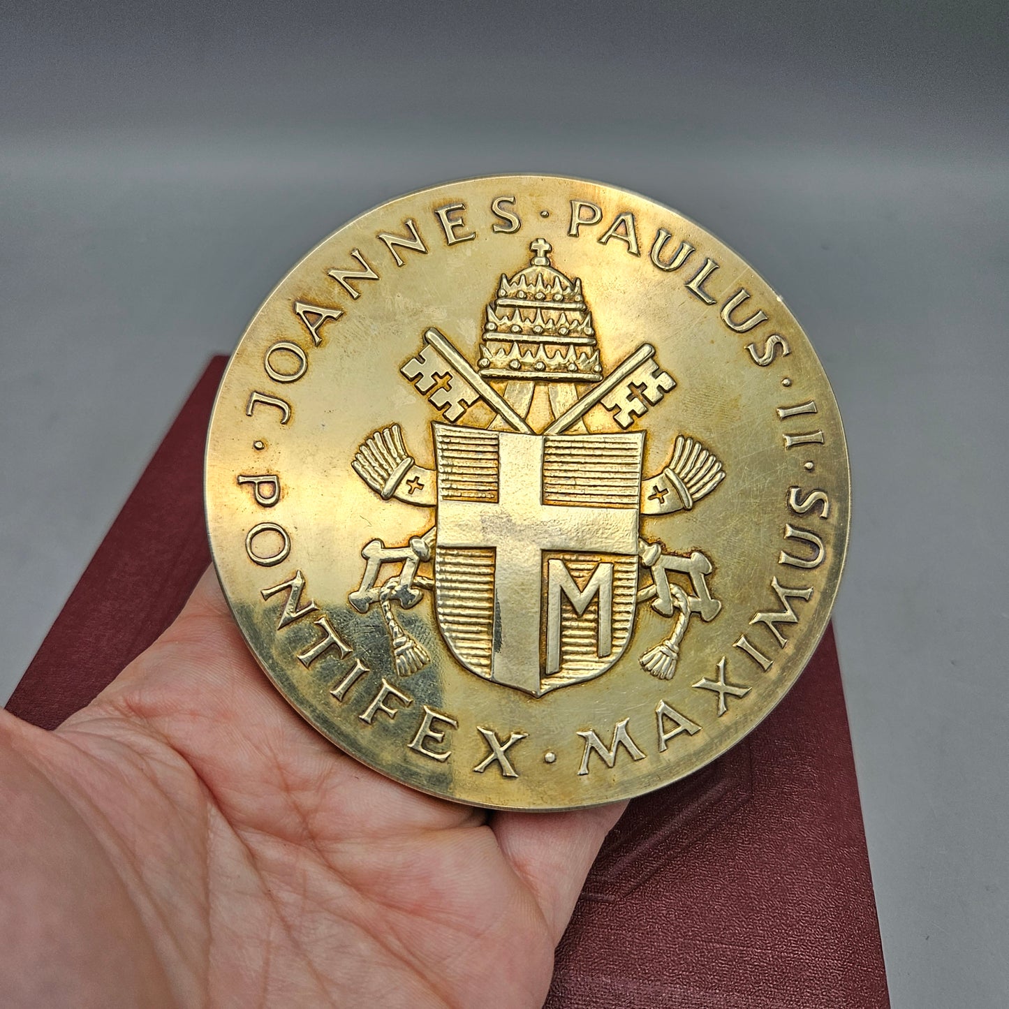 Pope John Paul Medal in Box