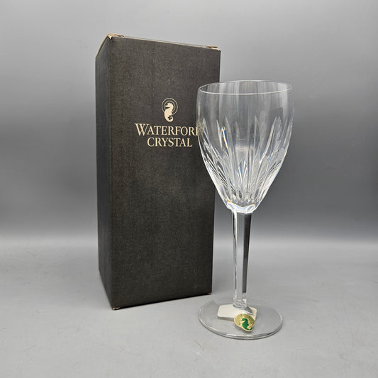 Waterford Crystal Carina 10 oz Goblet Glass with Box ~ 2 Available
