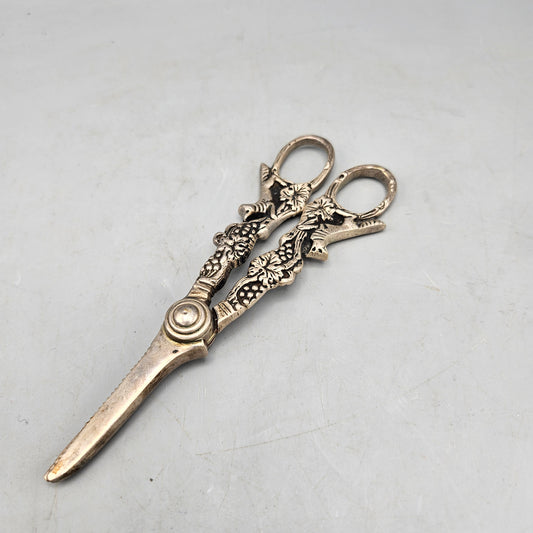 Vintage Silverplated Grape Shears