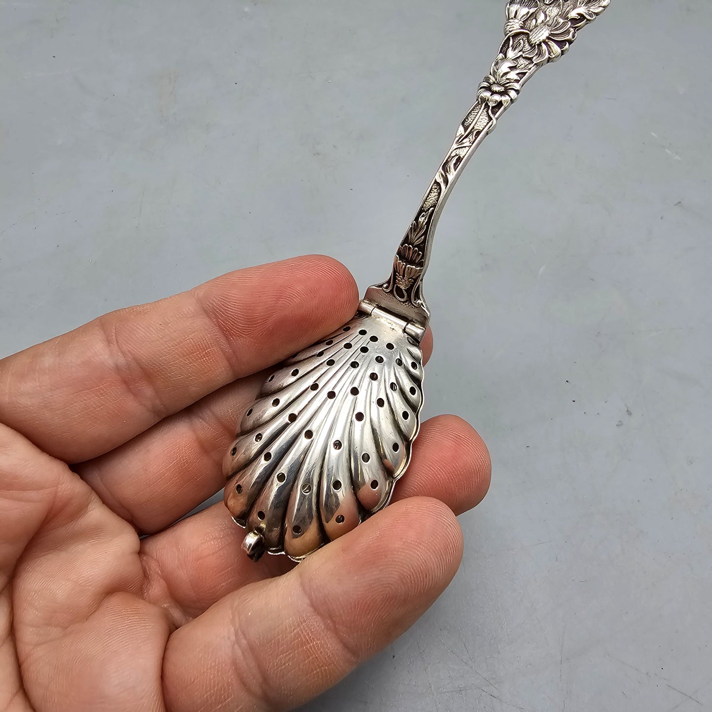 Daisy By Paye And Baker Sterling Silver Tea Infuser Spoon