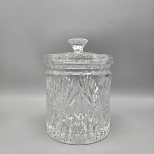 Crystal Biscuit Jar
