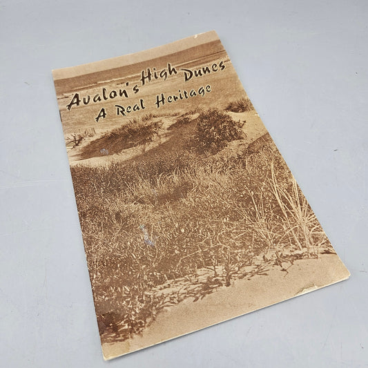 Vintage Avalon New Jersey NJ "Avalon's High Dunes A Real Heritage" Magazine Book