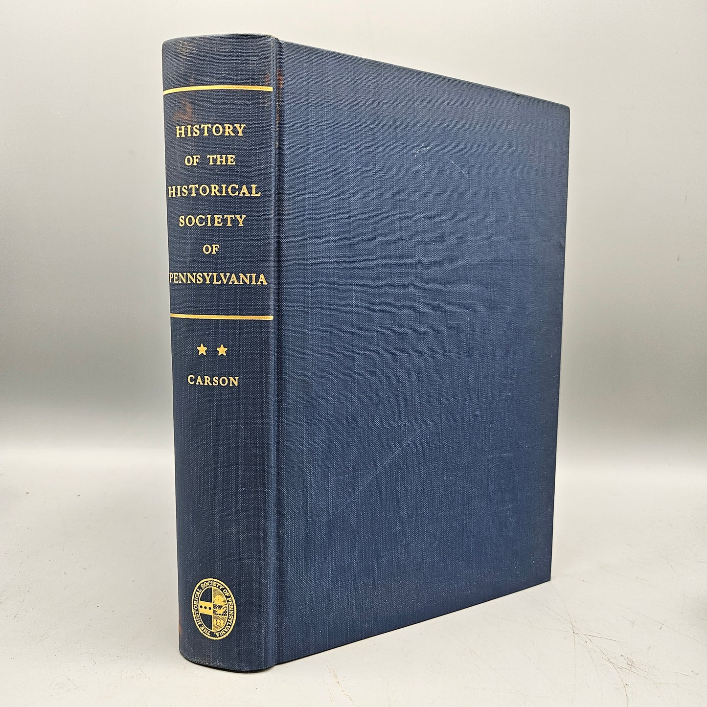 Book: A History of The Historical Society of Pennsylvania Volume Two by Hampton Carson