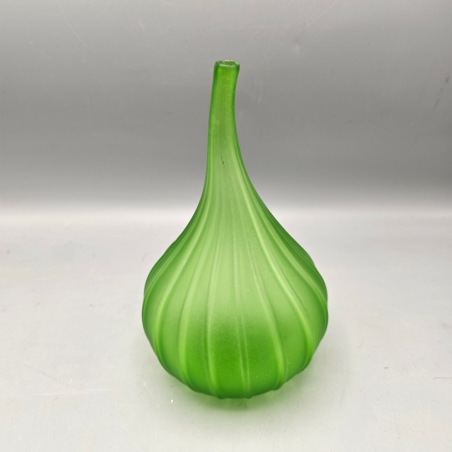 Salviati Blown Glass Drop Vase Designed by Renzo Stellon (Italian, born 1943