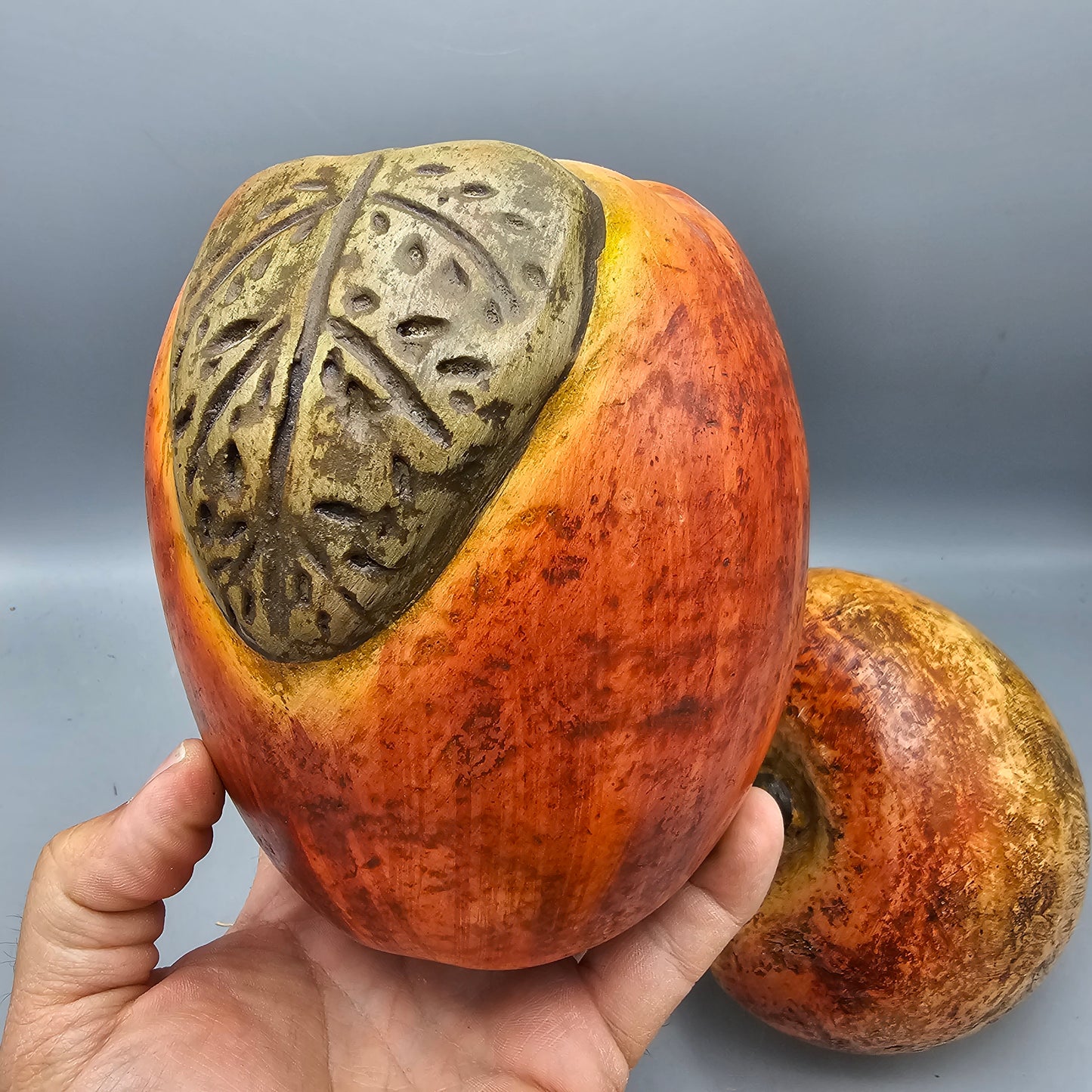 Set of 3 Vintage Ceramic Oversize Fruit