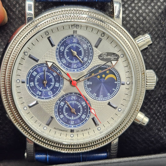 Romilly Automatic Blue Watch