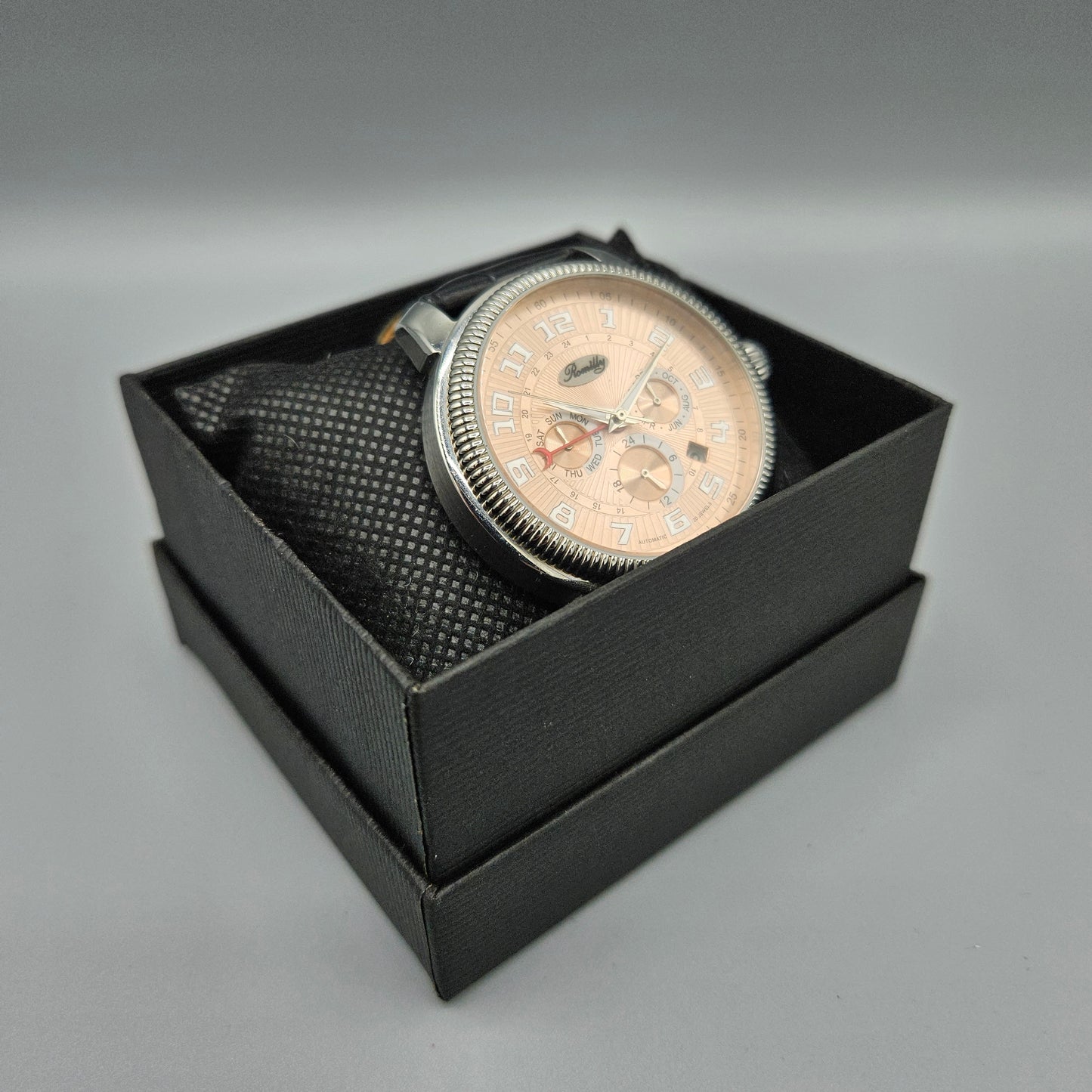 Romilly Automatic Watch with Black Band
