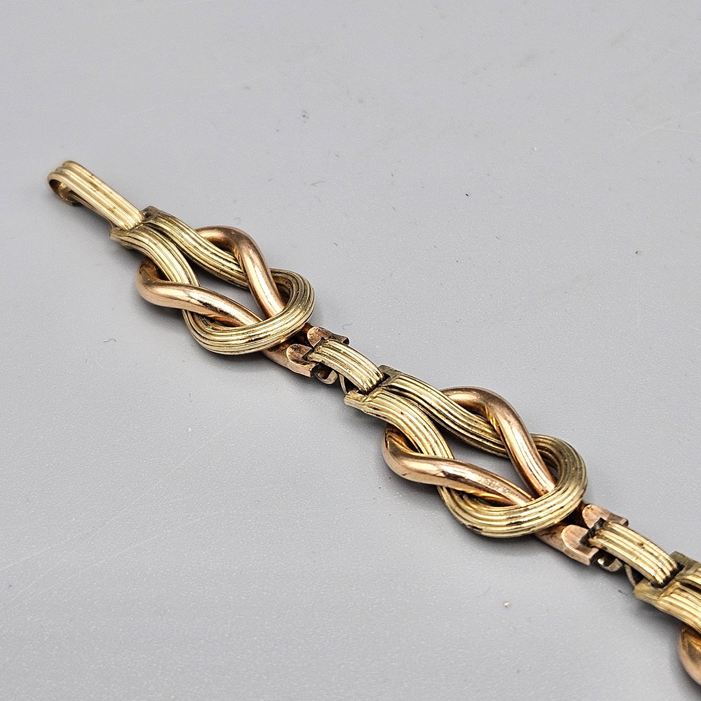 Vintage Gold Vermeil on Sterling Tennis Bracelet