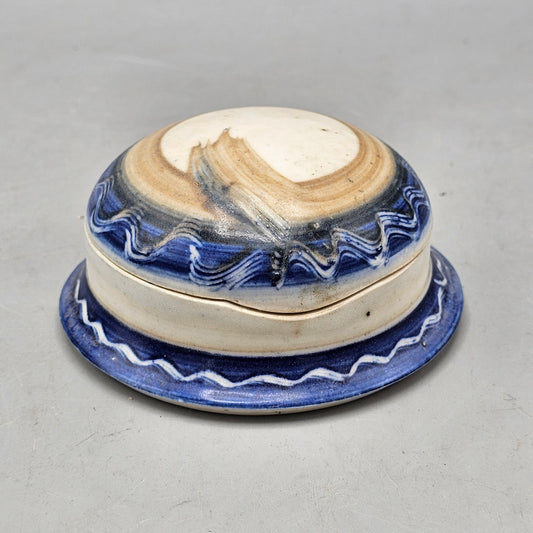Handmade Art Pottery Ceramic Trinket Box