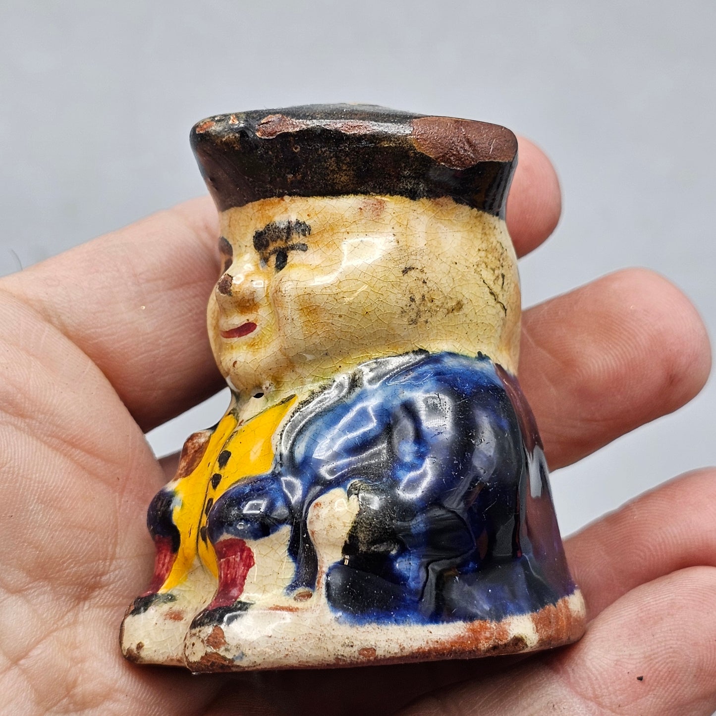 Vintage Toby Jug Miniature Salt and Pepper Shakers