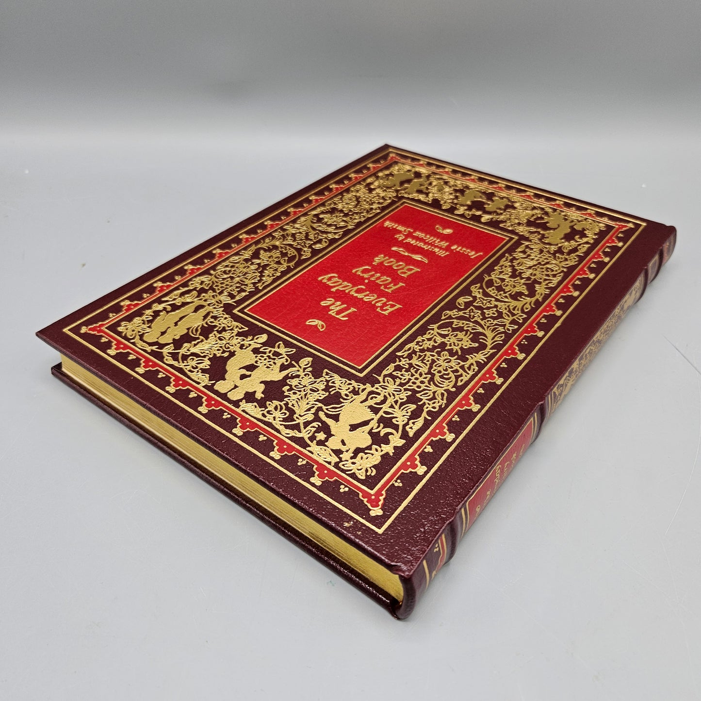 Book: Easton Press Leather-bound The Everyday Fairy Book By Anna Alice Chaplin Illustrated By Jessie Wilcox Smith
