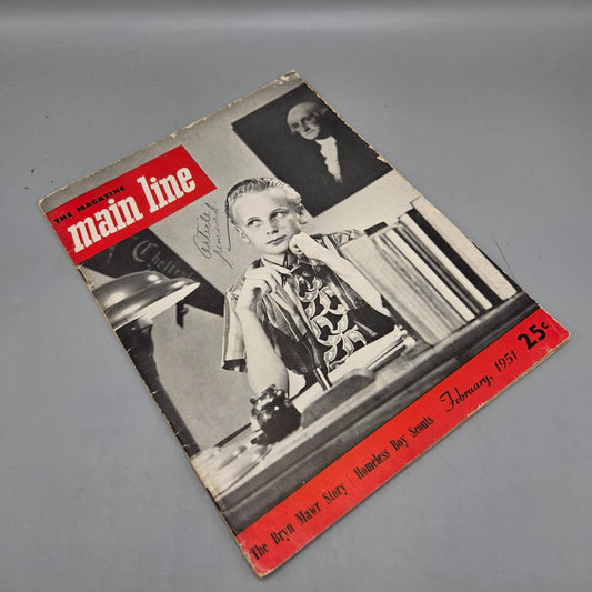 The Main Line Magazine - 1951 (Bryn Mawr etc. Philadelphia)