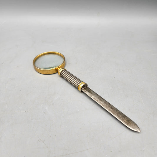 Vintage Letter Opener with Magnify Glass