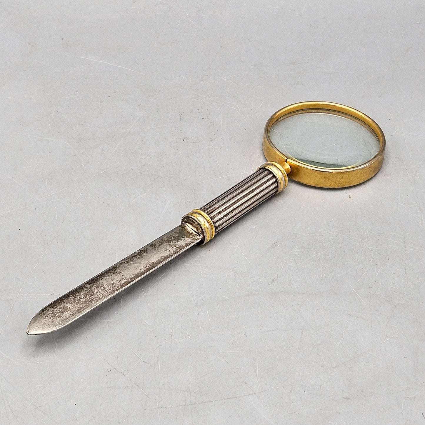 Vintage Letter Opener with Magnify Glass