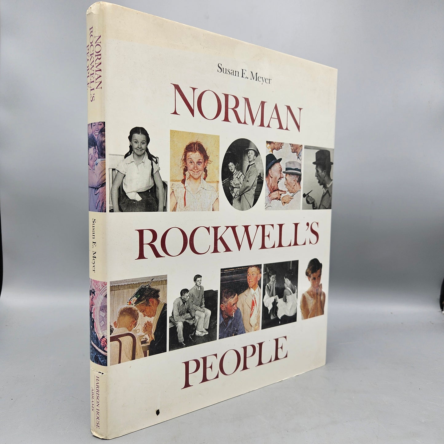Book: Norman Rockwell's People by Susan E. Meyer (1981, Hardcover)