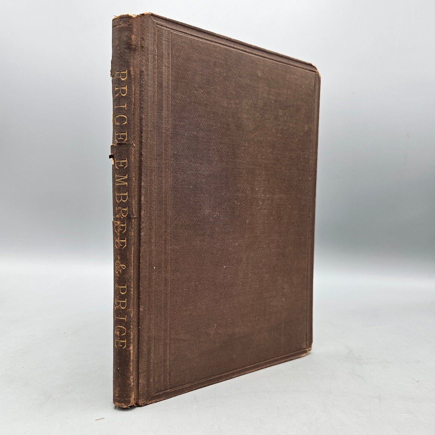 Book: 1881 Biographical Sketches of James Embree, Philip Price & Eli K. Price
