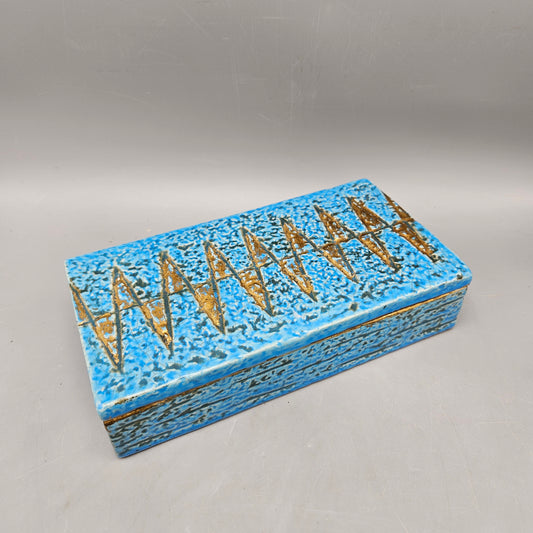 Corcovado Turquoise Rectangular Box by Tozai