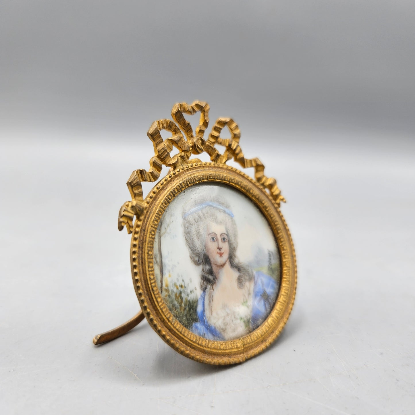 Miniature Painting of Catherine the Great in Omalu Frame