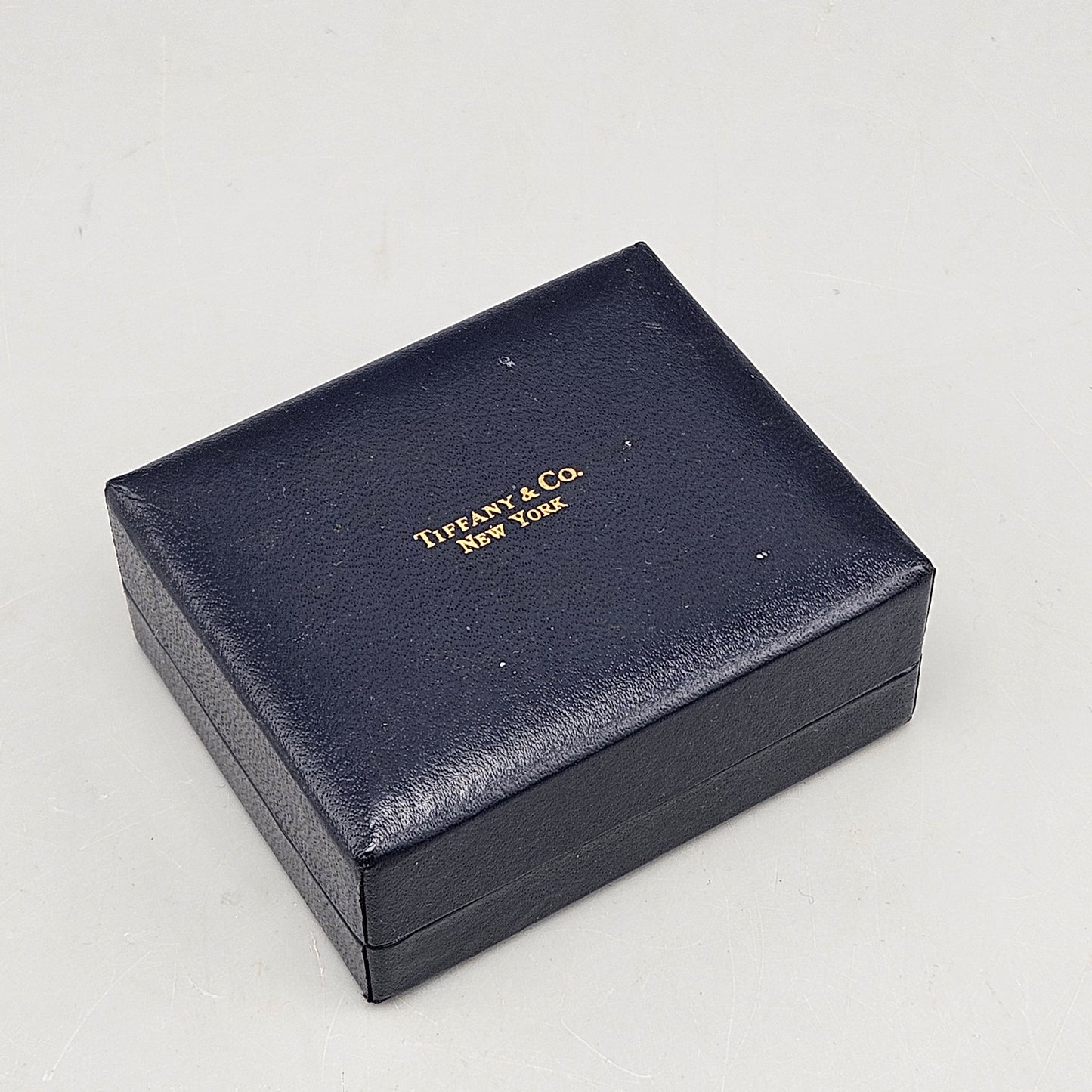 Vintage Tiffany & Company Jewelry Box - Dark Blue