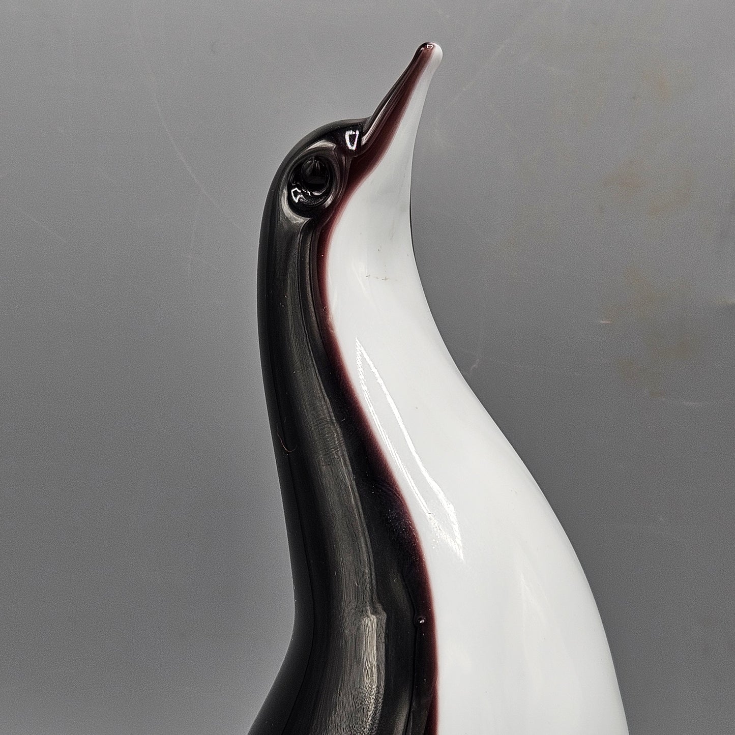 Set of Adorable Murano Style Glass Penguins