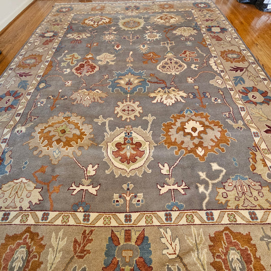 Amazing Hand Knotted 100% Wool Turkish Carpet 10' x 14'