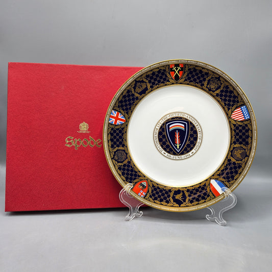 Vintage Spode D-Day Commemorative Limited Edition Plate with Box