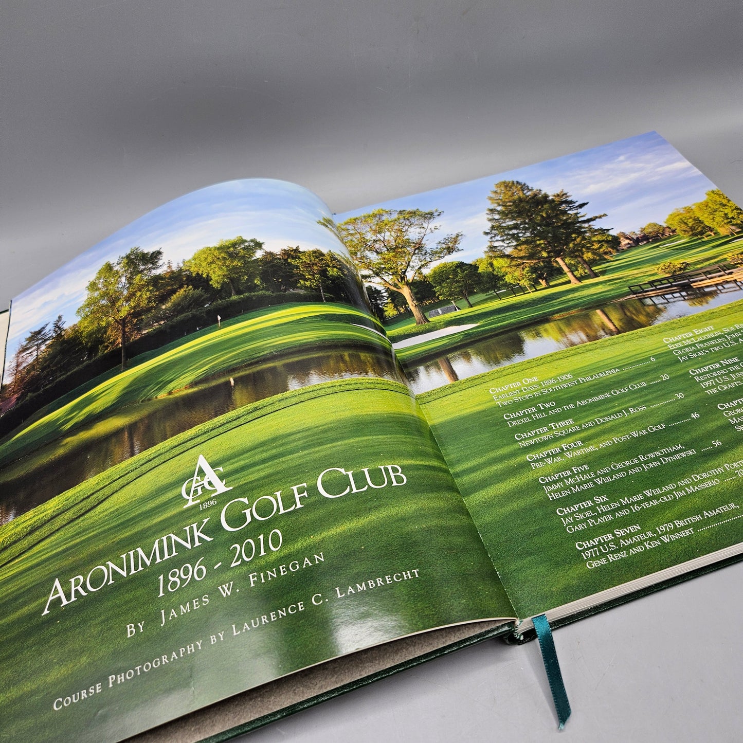 Book: Aronimink Golf Club 1896-2010 by James W. Finegan