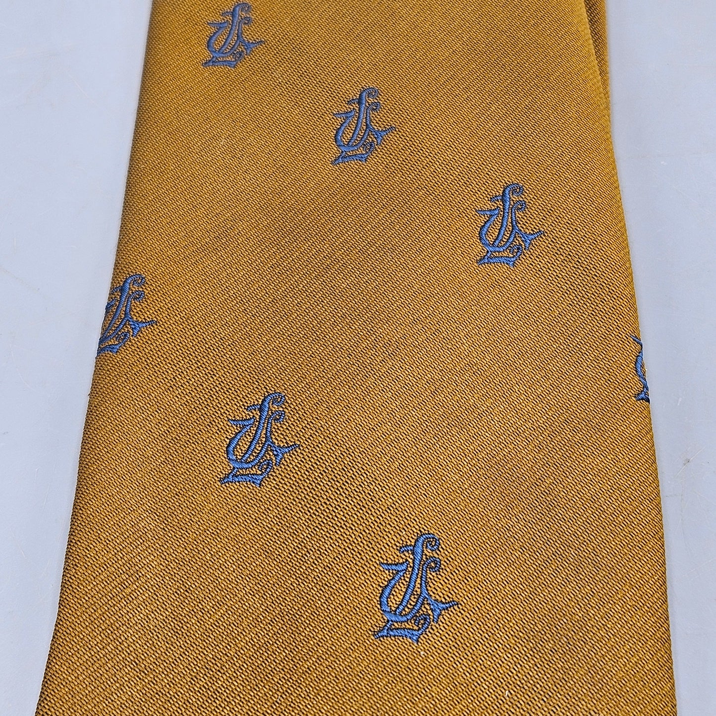 Vintage Yellow Union League Tie