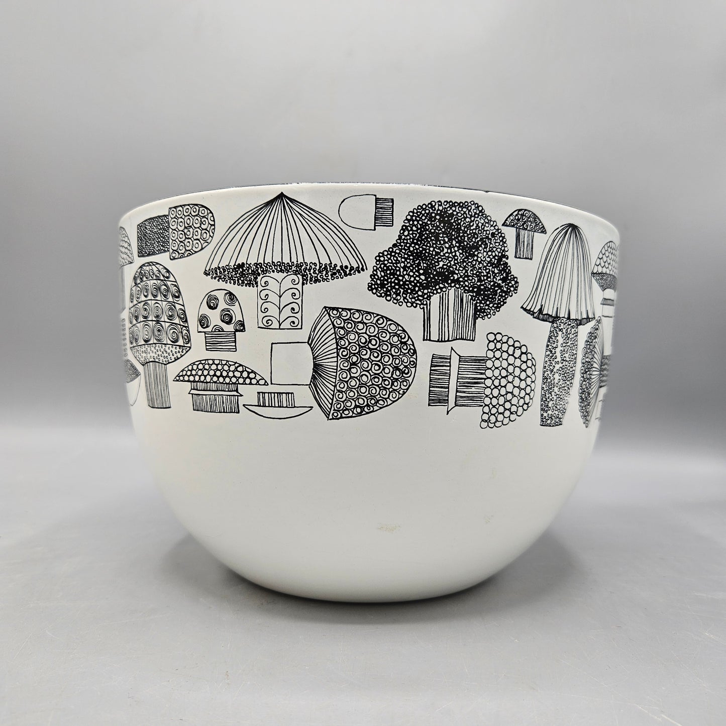 Vintage Finel Mushroom Enamel Bowl ShopSBH