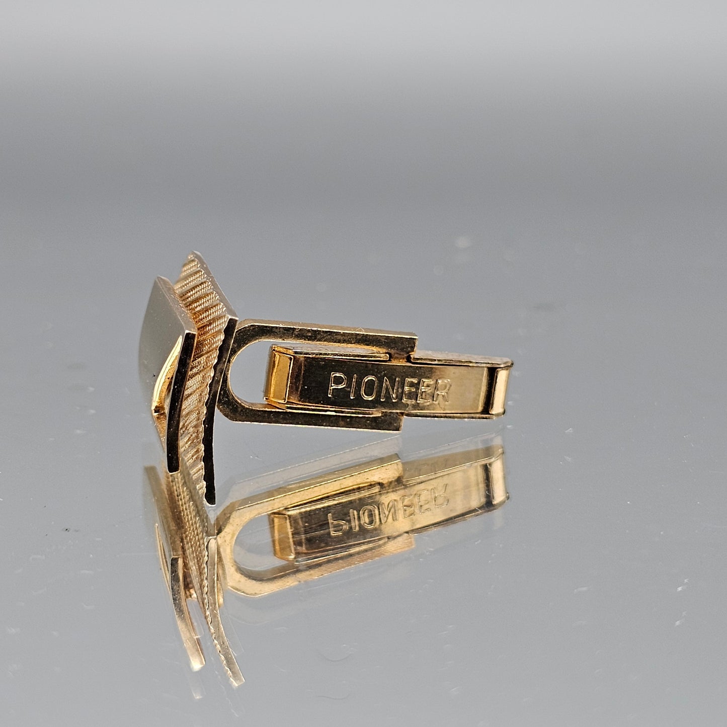 Vintage Pioneer Gold Tone with Triangle Cufflinks