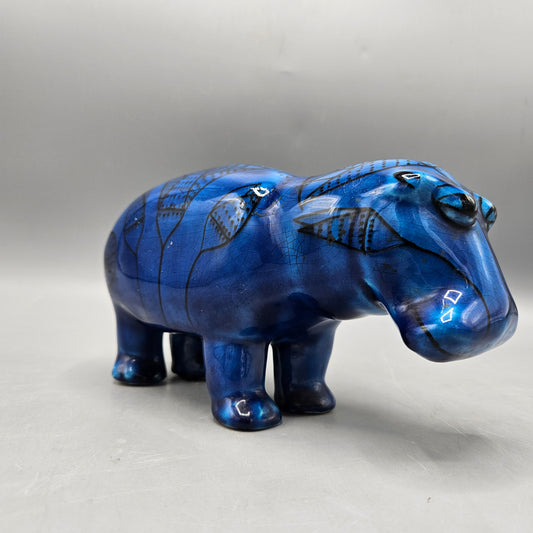 Metropolitan Museum of Art Blue William The Hippo Egyptian Pottery Figurine