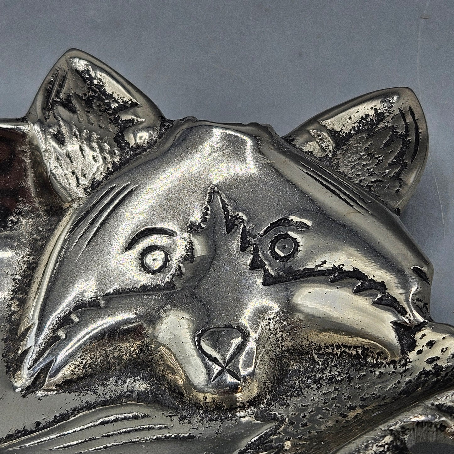 Adorable Fox Cast Aluminum Dip Bowl