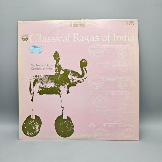 National Raga Company of India Classical Ragas of India LP Record