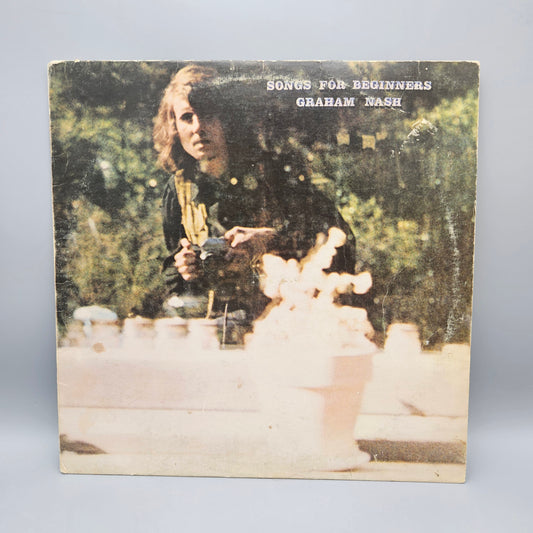 1971 Songs for Beginners Studio Album by Graham Nash LP Record