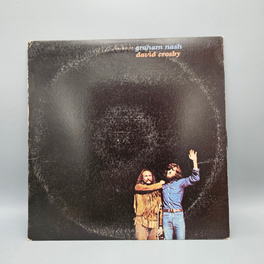 1972 Graham Nash, David Crosby - Atlantic Records LP Record