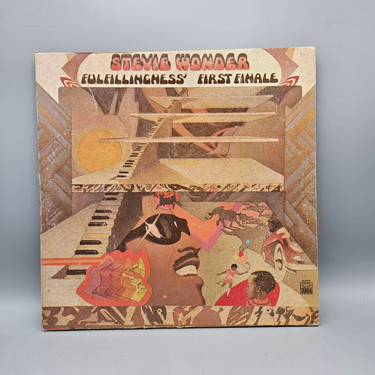 Vintage Fulfillingness First Finale by Stevie Wonder LP Record
