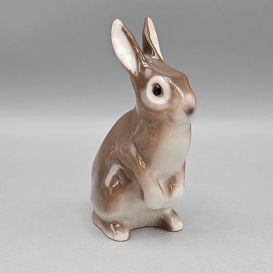 Vintage B & G Brown Ceramic Rabbit #2423