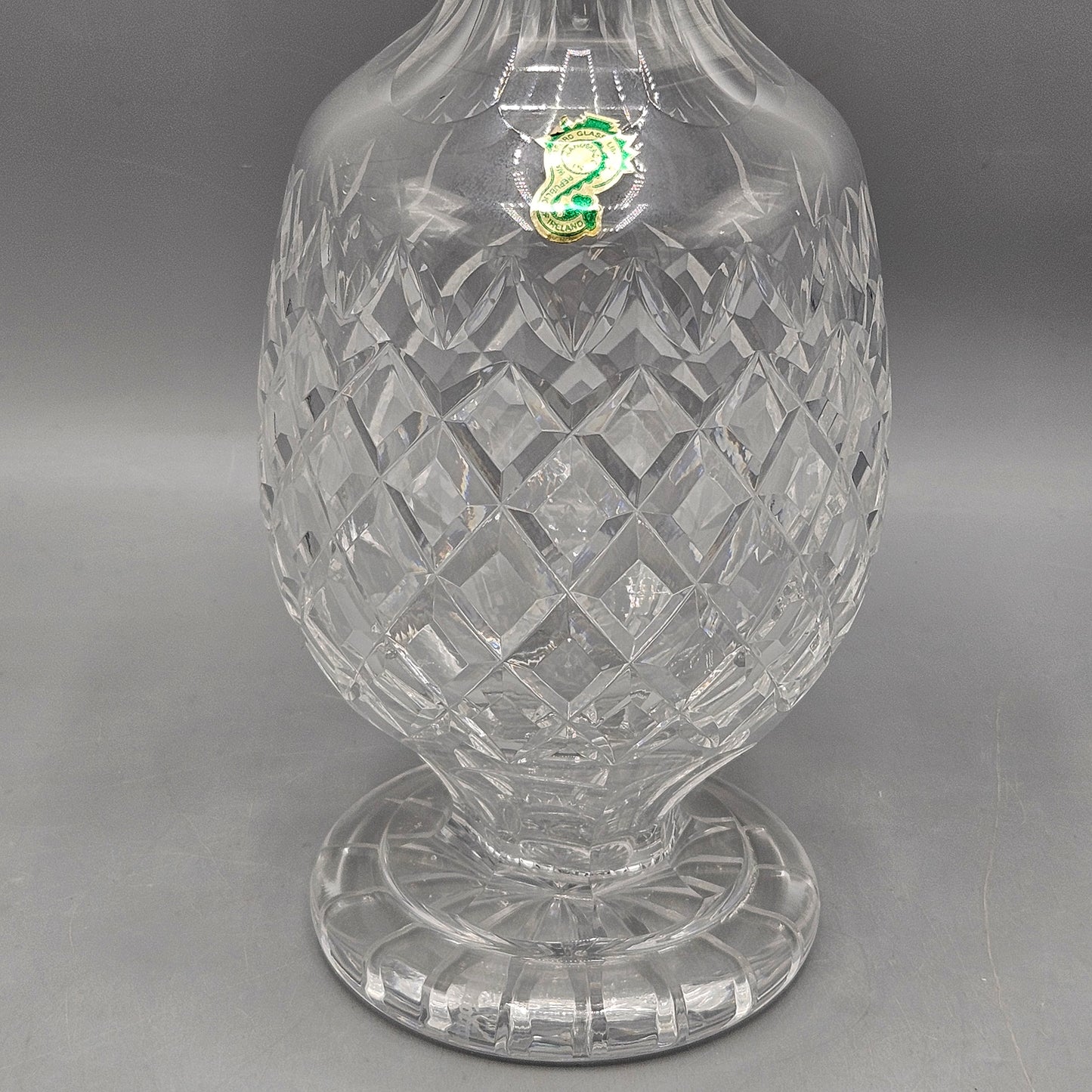 Vintage Waterford Crystal Powerscourt Footed Decanter