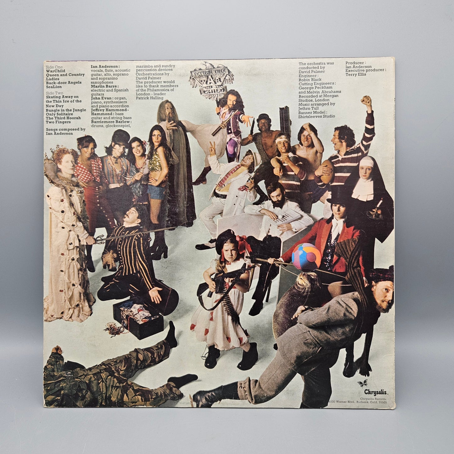 1974 Jethro Tull War Child LP Record
