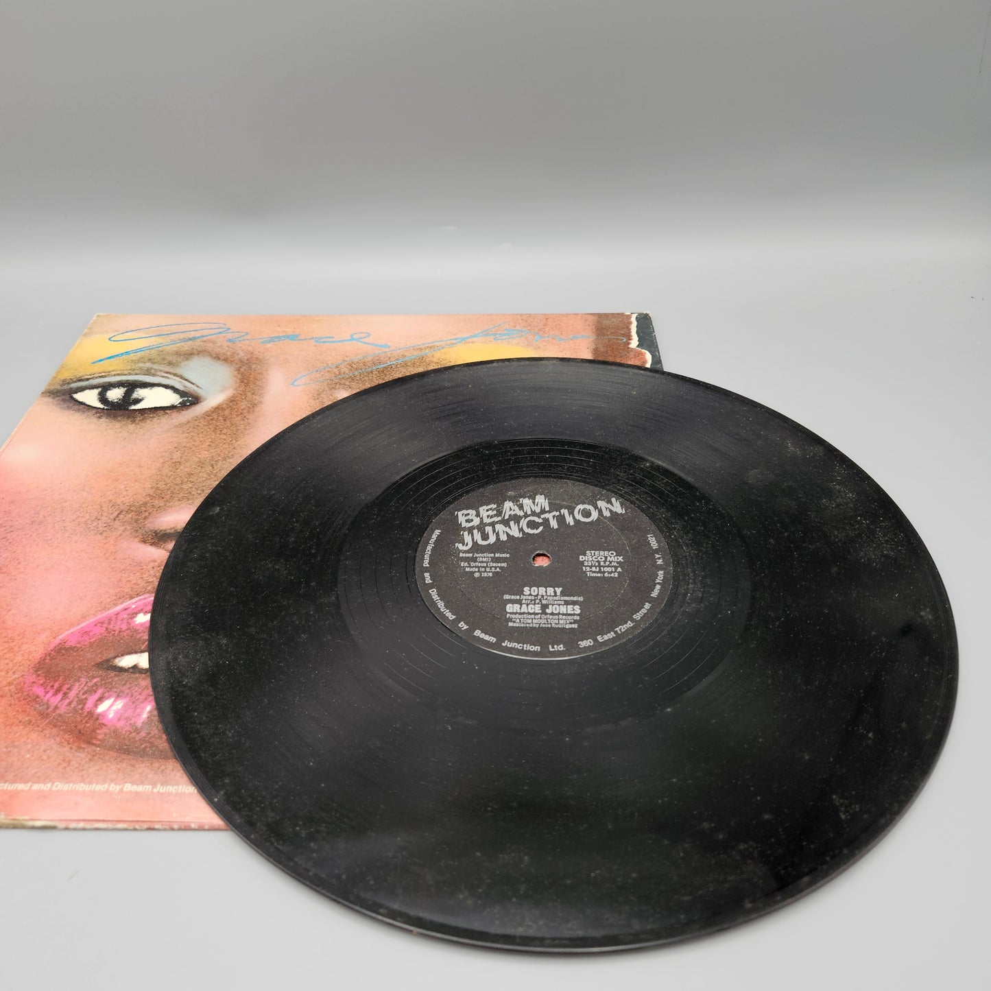 Grace Jones - Sorry / That's The Trouble LP Record