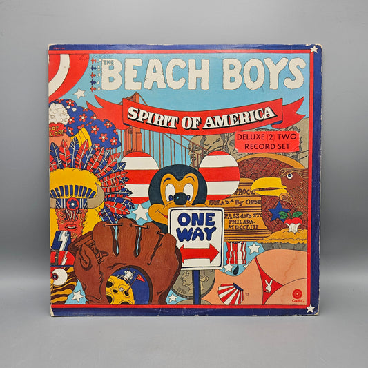 1975 Vintage Beach Boys ‎– Spirit Of America LP Record
