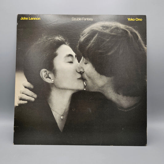 Vintage John Lennon Yoko Ono - Double Fantasy 1980 LP Record