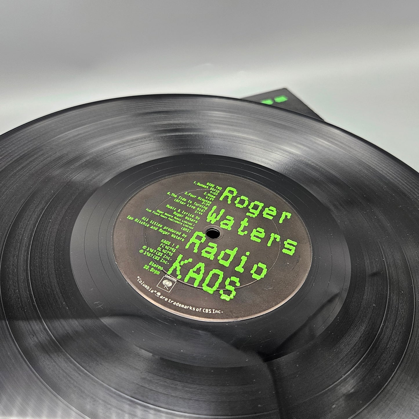 1987 Rogers Waters Album Radio Kaos LP Record