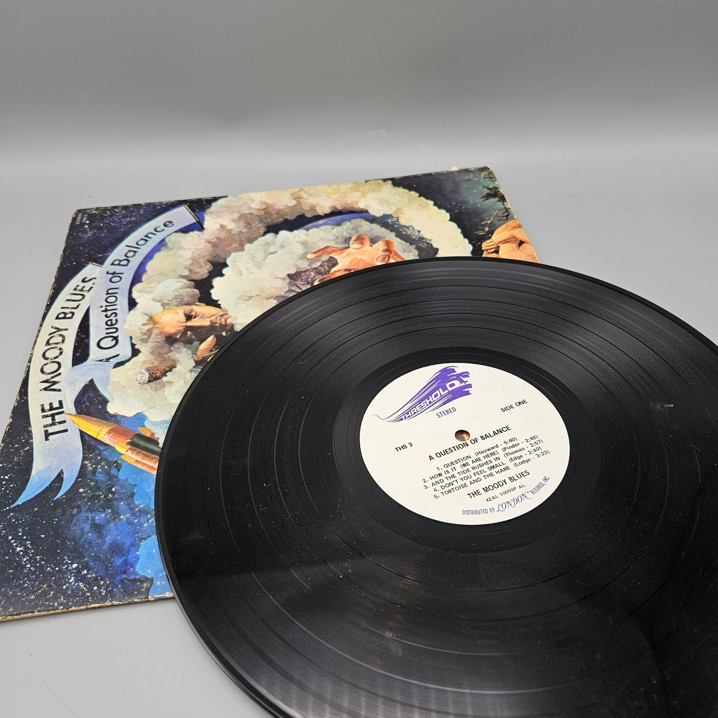 1970 The Moody Blues- A Question of Balance LP Record